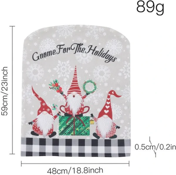 P-87213236430654-20260406093539.webp Unyqoos® Set van 4 feestelijke stoelhoezen voor kerstdecoratie in keuken en eetkamer