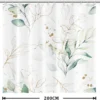 P-87213236451751-20260403113758.webp Unyqoos® Waterdicht Douchegordijn met Eucalyptus Print van Polyester en Anti-Schimmel