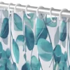 Unyqoos® Waterdicht en Schimmelwerend Douchegordijn met Groene Bladeren voor Badkamer en Badkuipen