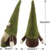 Unyqoos® Gezellige handgemaakte kerstgnome voor sfeervolle feestdecoratie