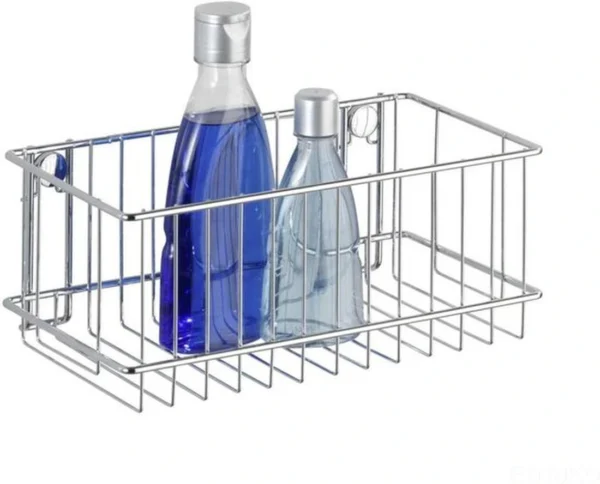 P-87213236469050-20260406082208.webp Unyqoos® Wandrek voor badkameraccessoires van verchroomd staal met hoge wanden