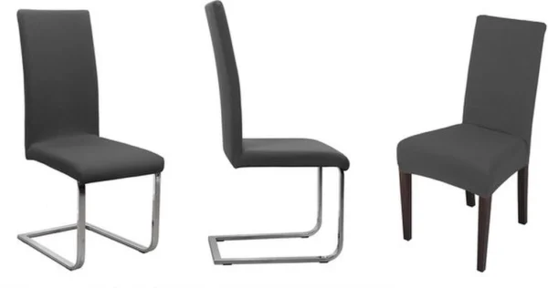 P-87213236545421-20260405181849.webp Unyqoos® Set van twee elastische stoelhoezen in donkergrijs voor optimale bescherming