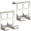 P-87213236547710-20260406120916.webp Unyqoos® Set van twee roestvrijstalen ophanghaken voor deur, ideaal voor badkamer