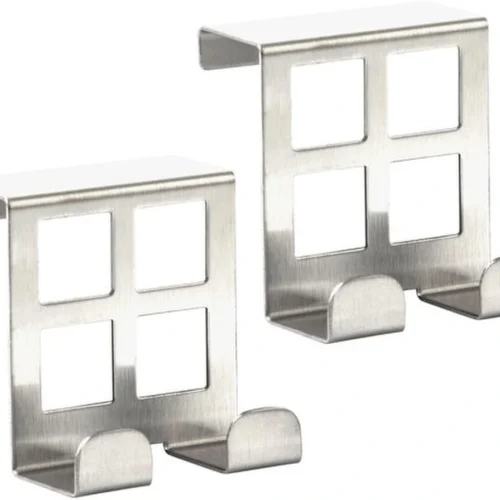 P-87213236547710-20260406120916.webp Unyqoos® Set van twee roestvrijstalen ophanghaken voor deur, ideaal voor badkamer