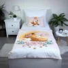 Unyqoos® Complete Kinderbeddengoedset van Hoogwaardige Katoen voor Kleuters en Baby's, Bosdierenmotief