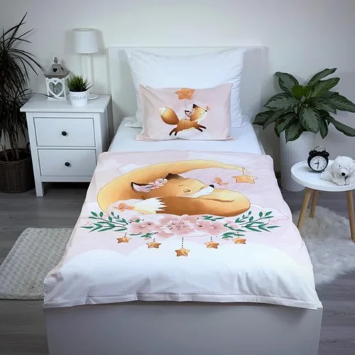 Unyqoos® Complete Kinderbeddengoedset van Hoogwaardige Katoen voor Kleuters en Baby's, Bosdierenmotief