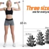 Unyqoos® Compacte en stijlvolle gewichtenstandaard met beschermende rubberen bekleding