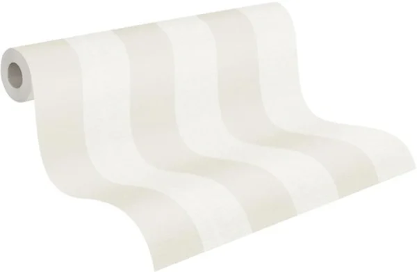 Unyqoos® Elegant vliesbehang met blokstrepen voor een stijlvol interieur