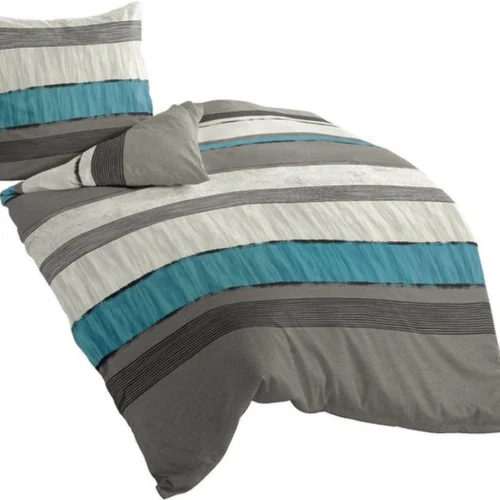 Unyqoos® Buitengewoon Luxe Beddengoedset van Satijn met Zilverkleurige en Multicolor Ontwerpen