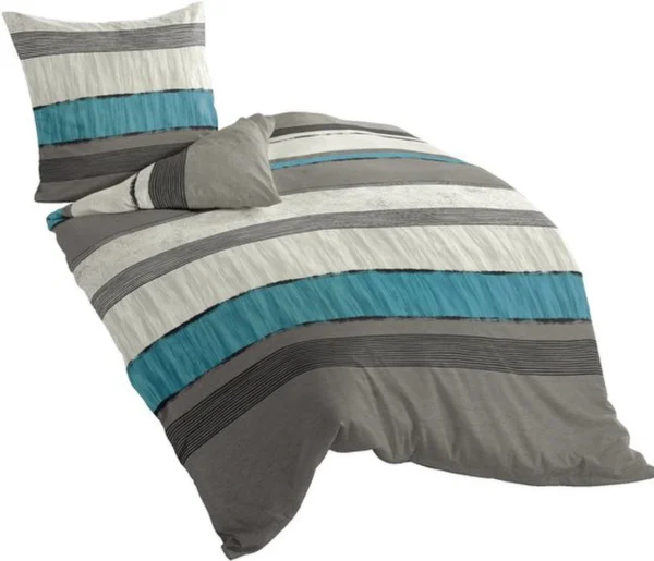 Unyqoos® Buitengewoon Luxe Beddengoedset van Satijn met Zilverkleurige en Multicolor Ontwerpen