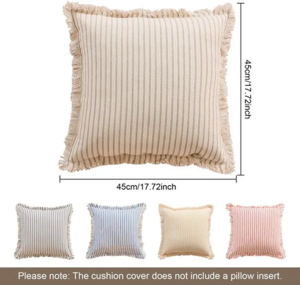 Unyqoos® Set van 2 decoratieve kussenhoezen in boho-stijl voor huisdecoratie