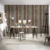 Unyqoos® Fotorealistisch houtlook vliesbehang voor een warme en natuurlijke uitstraling