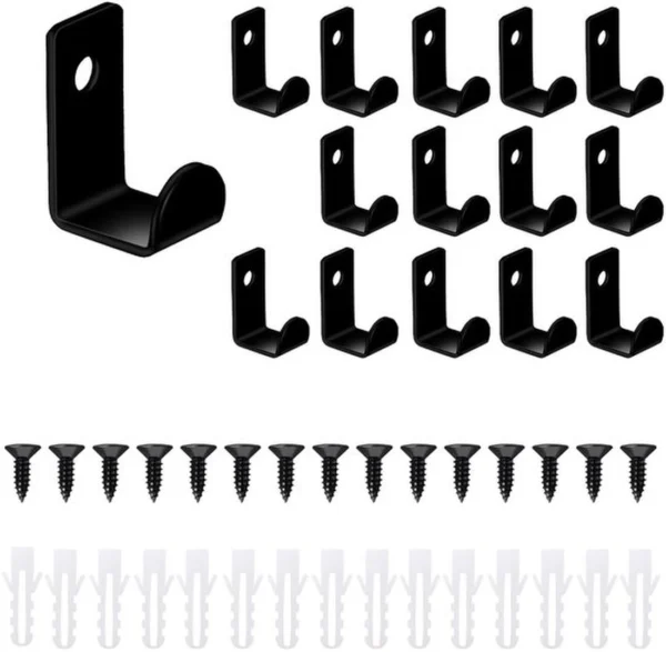 P-87213236671910-20260406121358.webp Unyqoos® Set van 15 stevige metalen wandhaken voor diverse toepassingen in huis