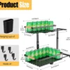 Unyqoos® Innovatieve Dubbele Laag Opbergsysteem voor Keuken en Badkamer Onder Gootsteen met Verstelbare Hoogte