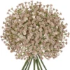 Unyqoos® Set van 10 Gypsophila Kunstbloemen voor Diverse Decoratieve Toepassingen