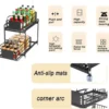 P-87213236740384-20260406095818.webp Unyqoos® Metalen keukenkast organizer met schuiflade en antislip ontwerp