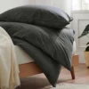 Unyqoos® Beddengoed Set Antraciet 135x200 cm 100% Katoen Luxe Slaapcomfort