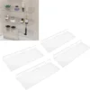 P-872132368178410-20260406082057.webp Unyqoos® Set van vier transparante acryl zwevende planken voor stijlvolle wandopslag