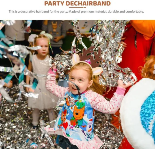 Unyqoos® Feestelijke rendiergewei haarbanden voor kinderen en volwassenen