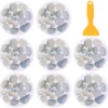 P-87213236853620-20260405140938.webp Unyqoos® Set van 8 zelfklevende antislipstickers met steenmotief voor badkamerveiligheid
