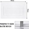 P-87213236858674-20260405141906.webp Unyqoos® Zachte en Waterabsorberende Badmat met Antislip voor Douche en Toilet