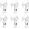 Unyqoos® Set van 6 Transparante Zuignapclips voor Diverse Toepassingen in Huis en Kantoor
