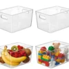 P-87213236953090-20260406100639.webp Unyqoos® Set van vier doorzichtige opbergdozen voor efficiënte keukenorganisatie