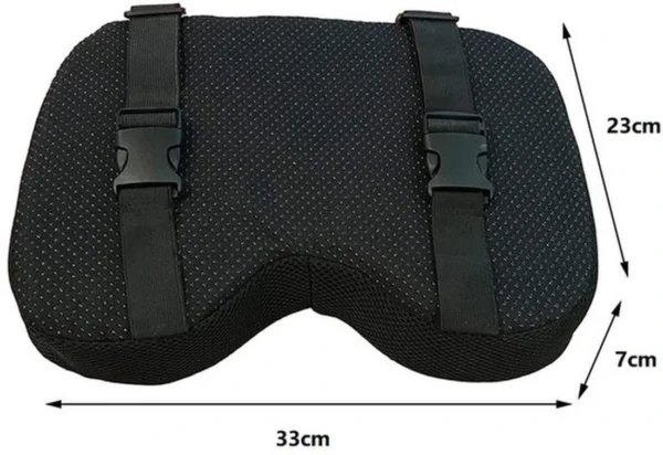 Unyqoos® Comfortabel zitkussen met memory foam voor indoor roeitoestellen