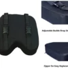 Unyqoos® Comfortabel zitkussen met memory foam voor indoor roeitoestellen