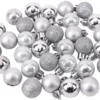 P-87213236992918-20260406092321.webp Unyqoos® Set van 96 decoratieve mini-kerstballen in rood, zilver en goud