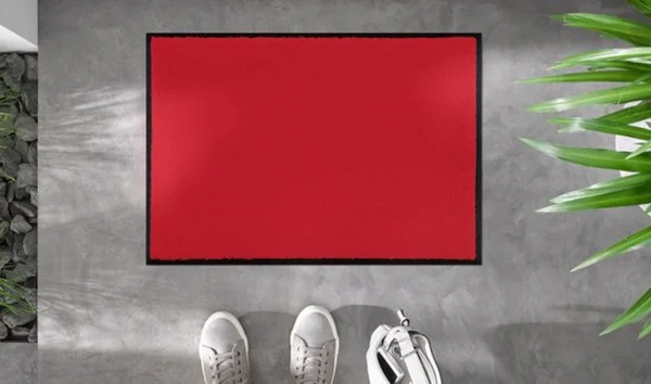 P-87213236998643-20260406092121.webp Unyqoos® Stijlvolle en rode deurmat voor binnengebruik 40 x 60 cm