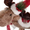 Unyqoos® Betoverende eland kerstdecoratie met charmante details voor elke ruimte