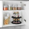 Unyqoos® Draaibare keukenorganizer met twee etages voor optimale opbergruimte