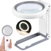 Unyqoos® Dimbare leesloep met standaard en verlichting voor optimaal zicht