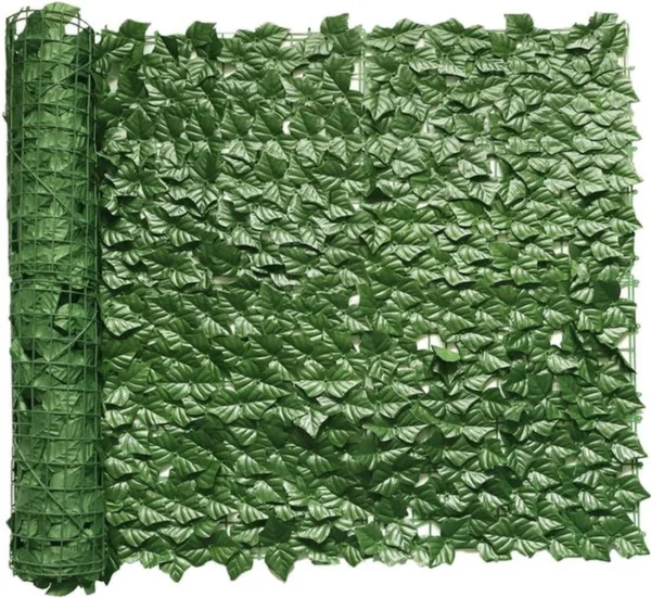 Unyqoos® Realistische Kunstklimop Scherm voor Privacy en Decoratie, 300 x 66 cm, Weerbestendig en Onderhoudsvrij