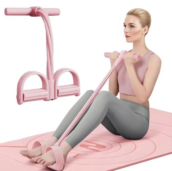 P-87213237046430-20260405103818.webp Unyqoos® Verstelbare Weerstandsband met Zes Tubes voor Diverse Fitnessoefeningen