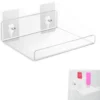 P-87213237050390-20260406082459.webp Unyqoos® Transparant acryl zwevend rek voor multifunctioneel gebruik in huis