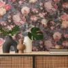 Unyqoos® Kleurrijk bloemenbehang voor diverse kamers met eenvoudige installatie