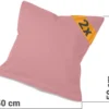 P-87213237134546-20260406113752.webp Unyqoos® Set van twee stijlvol eenvoudige kussenslopen van katoen in oudroze tint