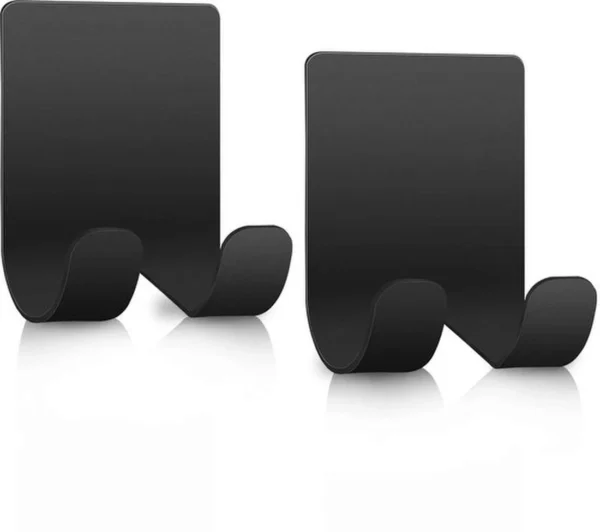 P-87213237146280-20260406115939.webp Unyqoos® Set van twee zelfklevende roestvrijstalen houders voor scheerapparaten en meer