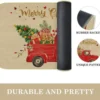 Unyqoos® Kerstdag Vrachtwagenprint Deurmat 43x75 cm Voor Binnen en Buiten