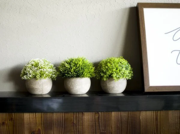 P-87213237150764-20260405140848.webp Unyqoos® Set van drie kunstplanten in grijze pot voor veelzijdige interieurdecoratie