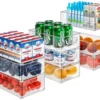 Unyqoos® 9-delige Organizer Set voor Koelkast, Keuken, Vriezer en Kantoor met Drie Maten