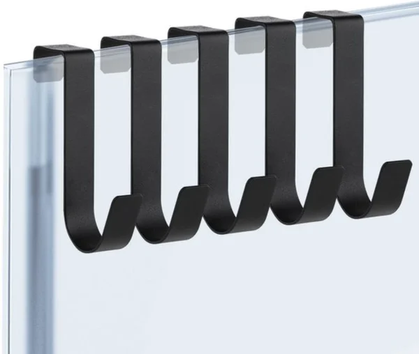 Unyqoos® Set van 5 multifunctionele haken zonder boren voor badkamer en keuken