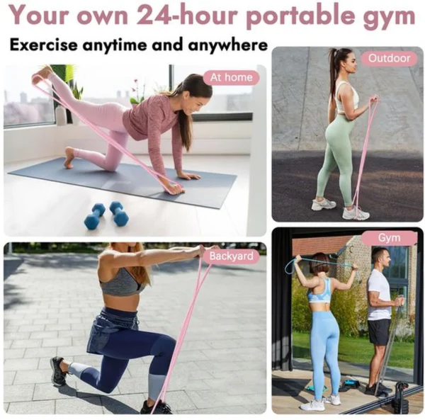 P-87213237218791-20260405101846.webp Unyqoos® Set van drie weerstandsbanden voor veelzijdige fitness en krachttraining