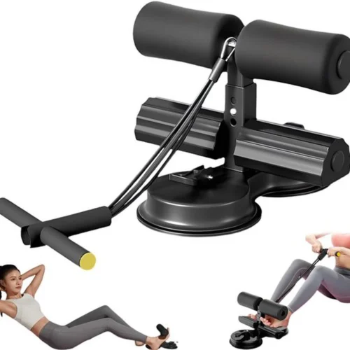 Unyqoos® Compacte en verstelbare draagbare sit-up bar met hoge stabiliteit