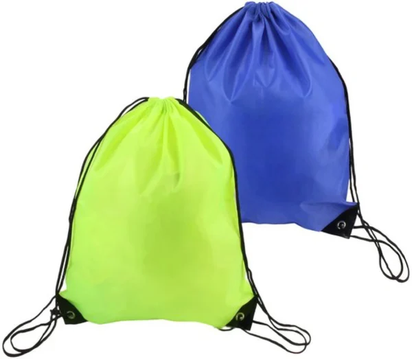 P-87213237248870-20260406084655.webp Unyqoos® Set van 2 waterdichte lichtgewicht sportzakken met koordsluiting voor diverse activiteiten