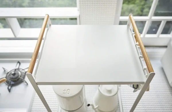 P-87213237293323-20260406095109.webp Unyqoos® Minimalistisch keukenrek van staal en hout voor efficiënte opslag