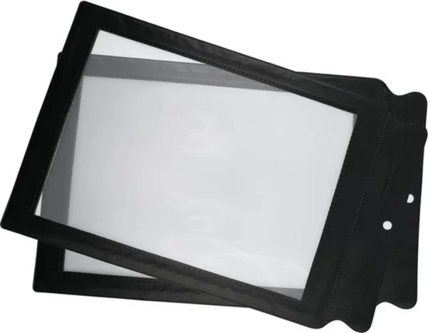 Unyqoos® Grote en lichte leesloep met kunststof frame voor eenvoudig lezen
