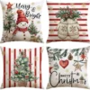 P-87213237349300-20260406112130.webp Unyqoos® Set van 4 decoratieve kerstkussenhoezen met sneeuwpopontwerp voor huisdecoratie